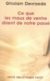 Ce que les maux de ventre disent de notre passé